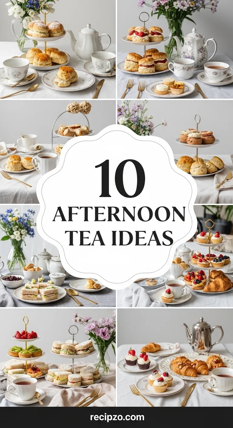 10 Afternoon Tea Ideas for Showers, Brunches, and Gatherings