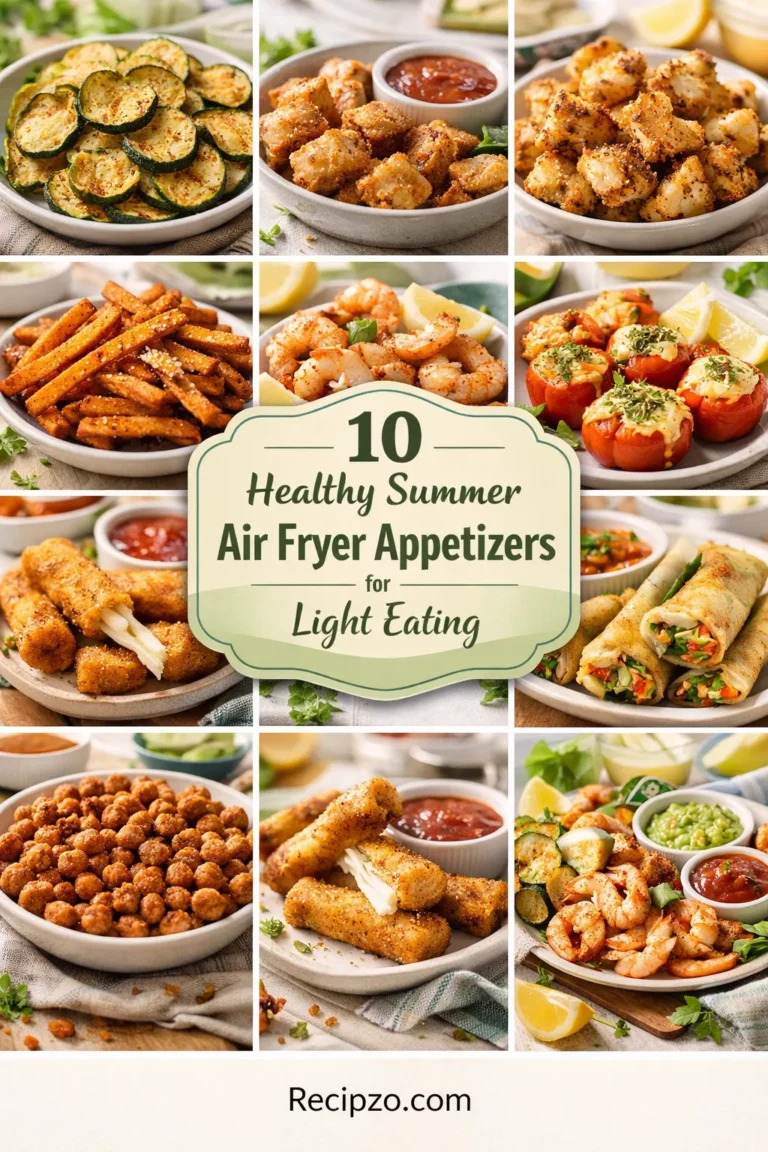 10 Healthy Summer Air Fryer Appetizers for Light Eating
