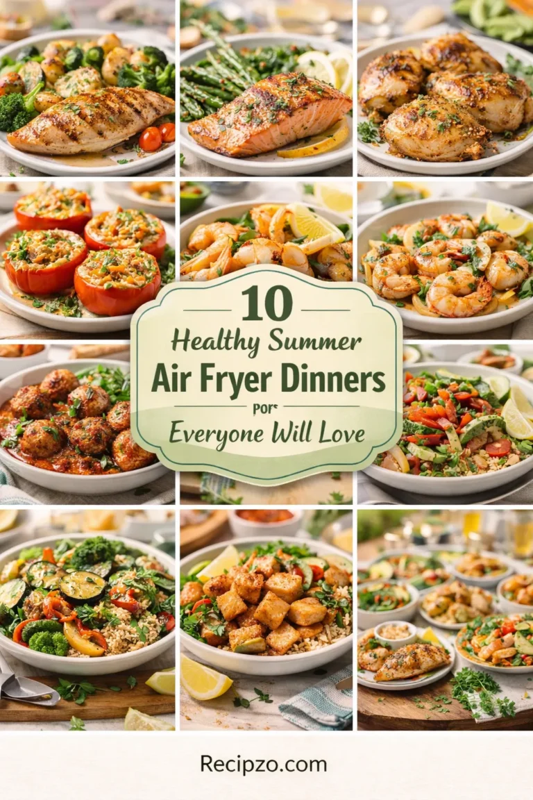 10 Healthy Summer Air Fryer Dinners Everyone Will Love