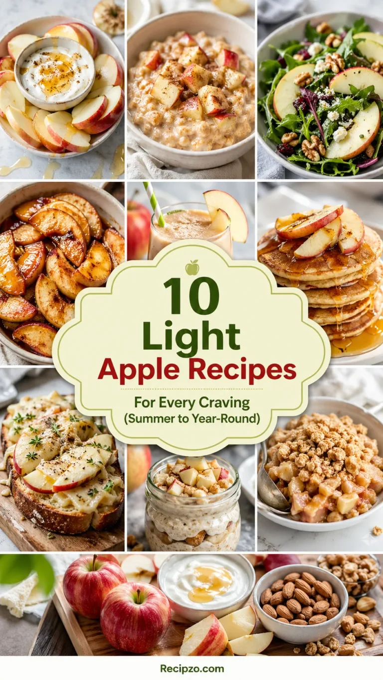 10 Light Apple Recipes for Every Craving (Summer to Year-Round)