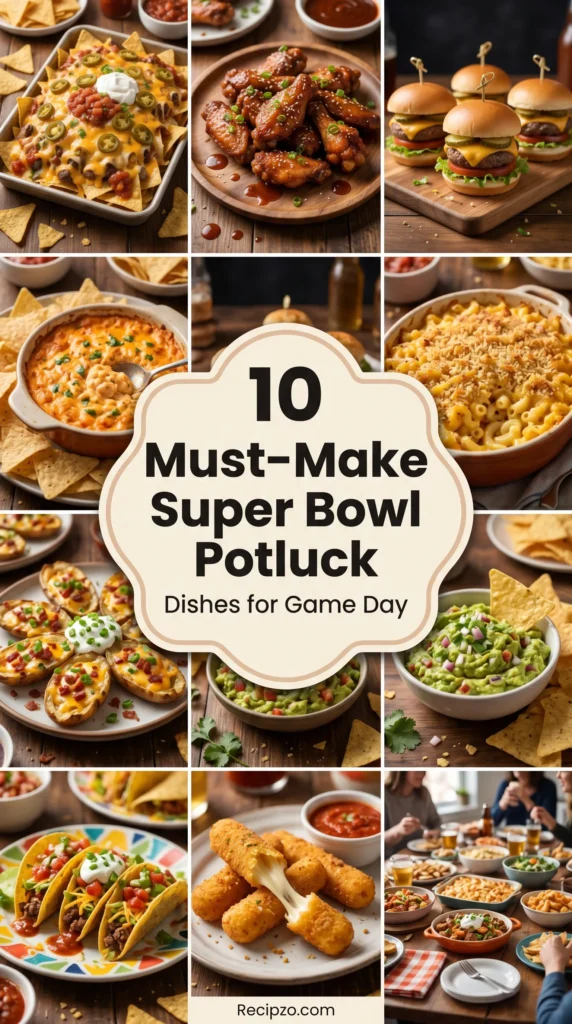 10 Must-Make Super Bowl Potluck Dishes for Game Day
