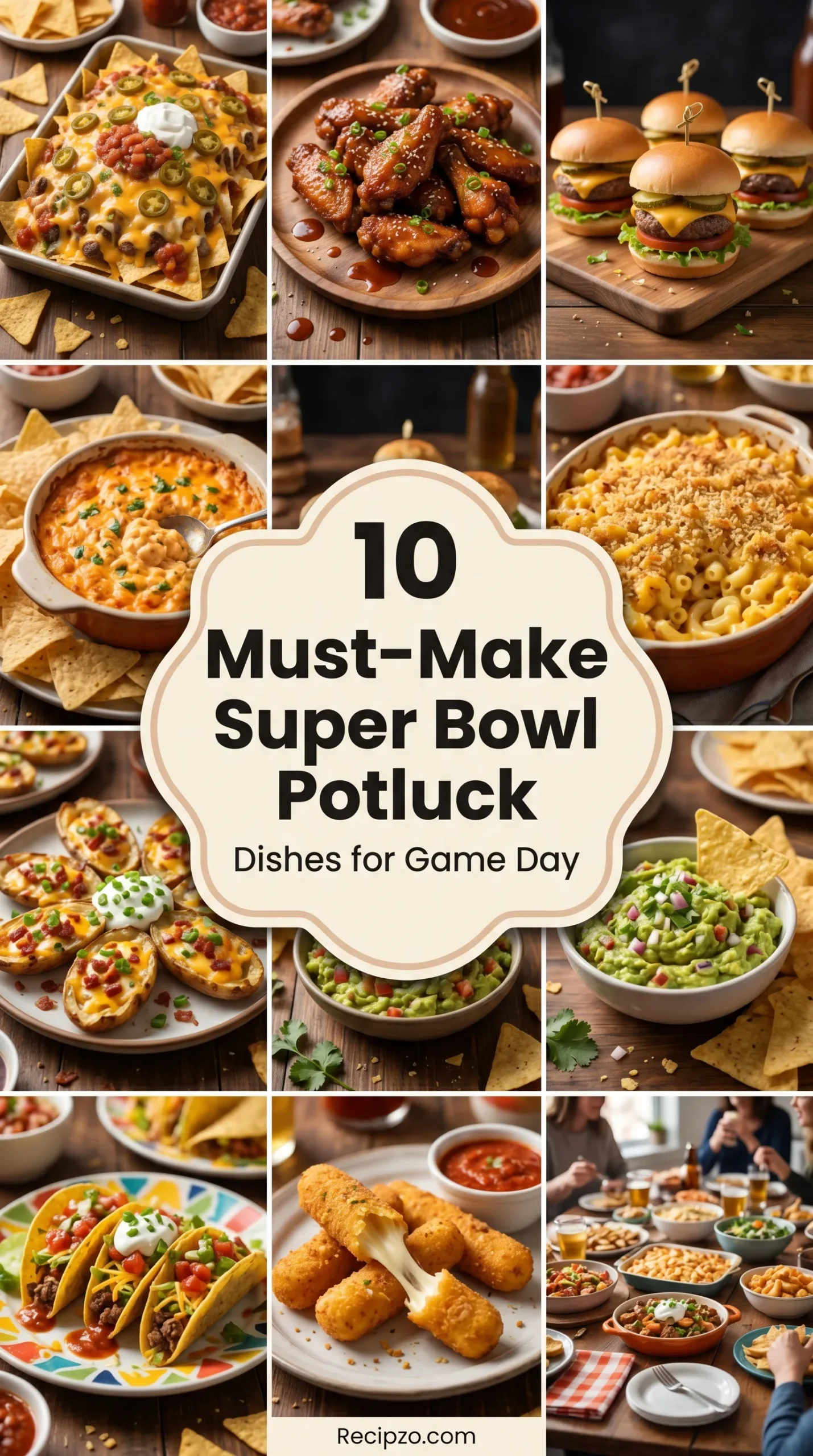 10 Must-Make Super Bowl Potluck Dishes for Game Day
