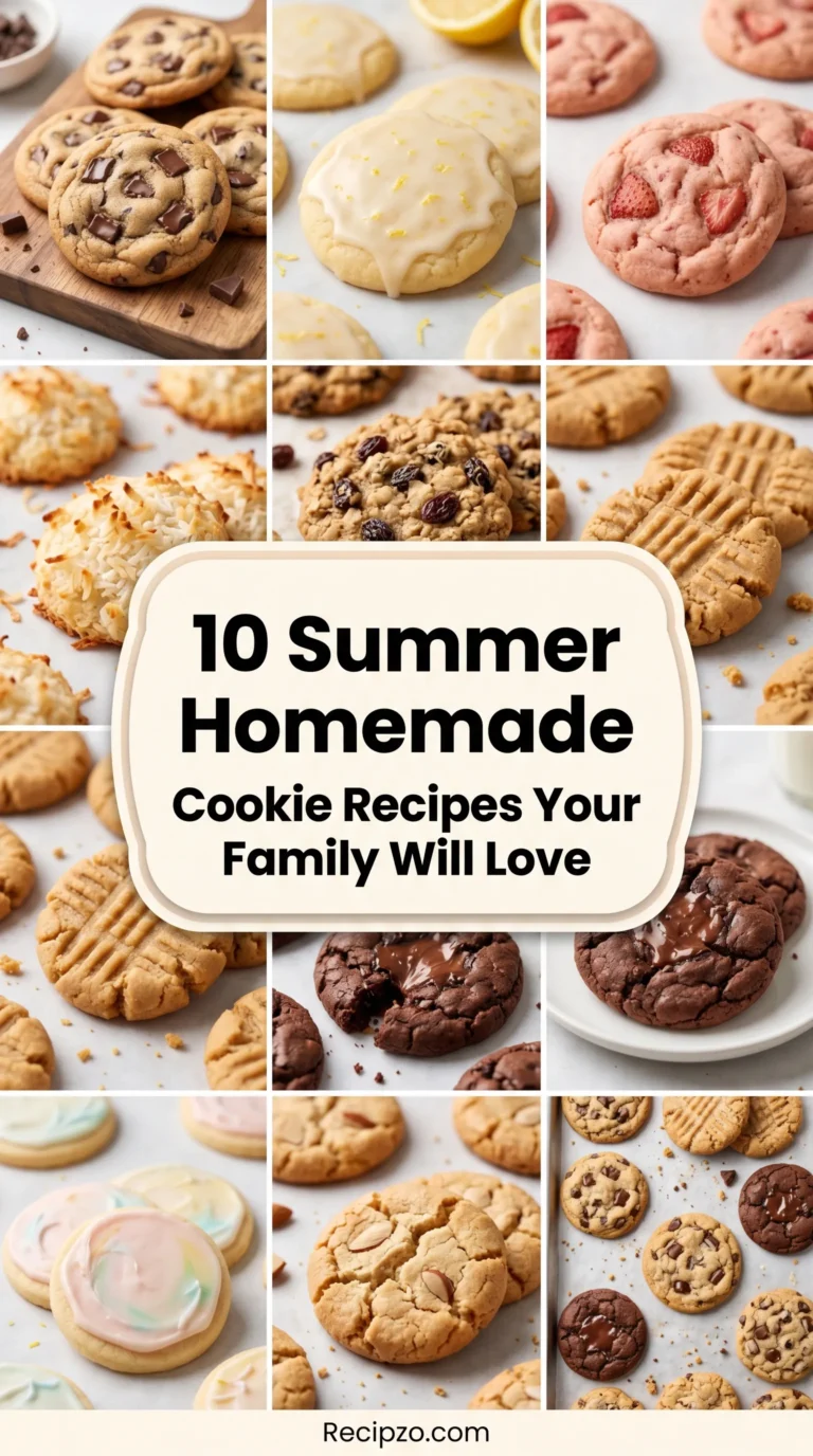 10 My Favorite Summer Homemade Cookie Recipes Your Family Will Love