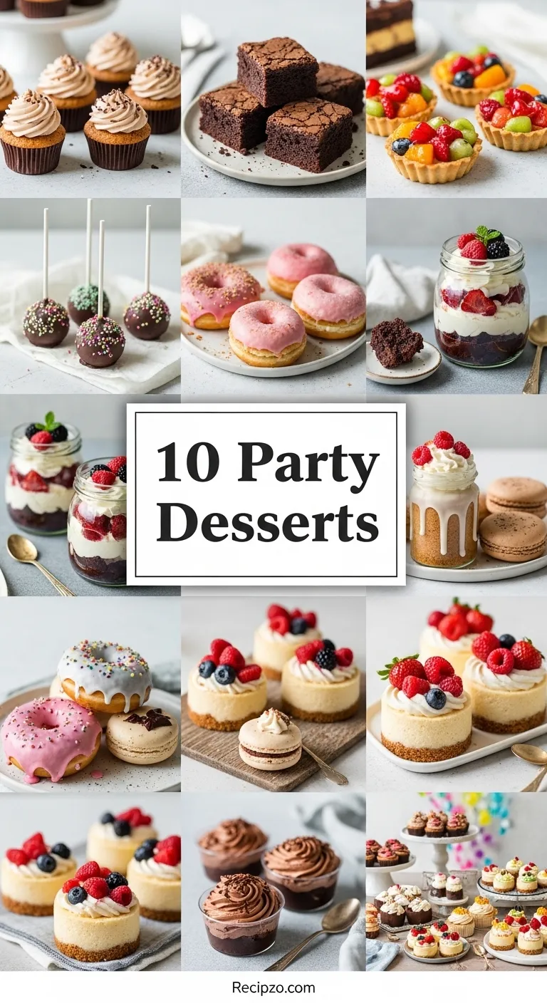 10 Party Desserts That Will Have Everyone Asking for Seconds