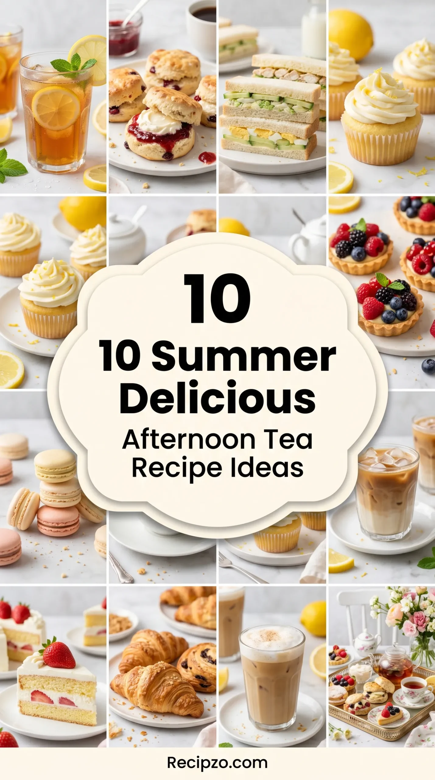10 Summer Delicious Afternoon Tea Recipe Ideas