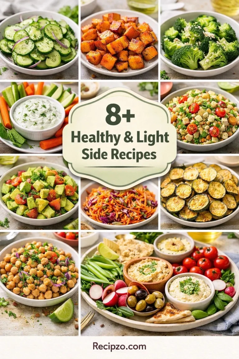8+ Healthy & Light Side Recipes Perfect for Summer Dinner