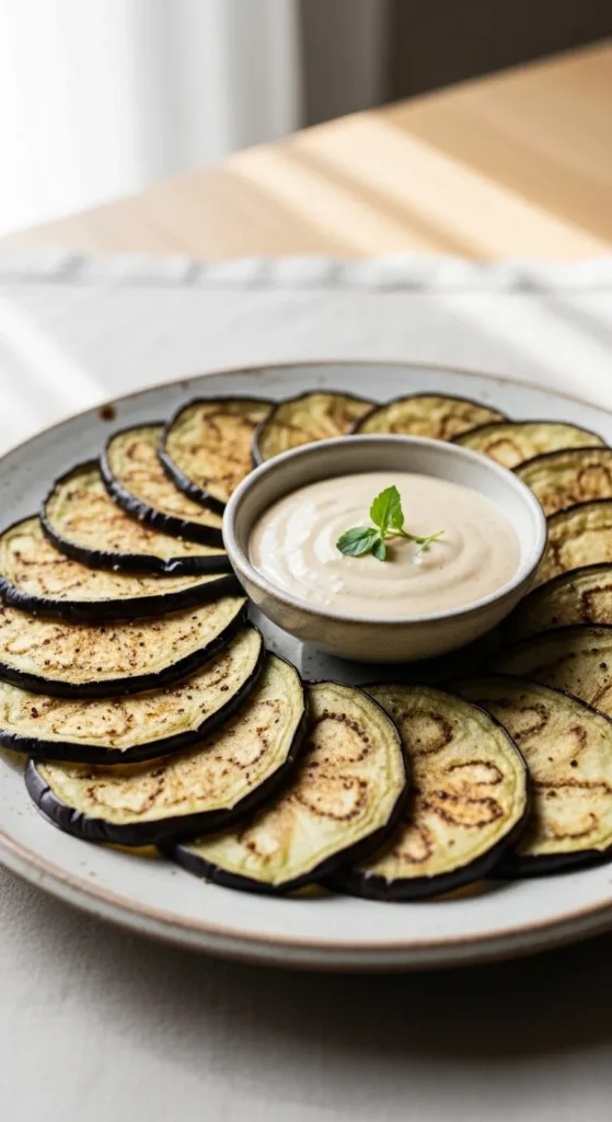 Air Fryer Eggplant Slices