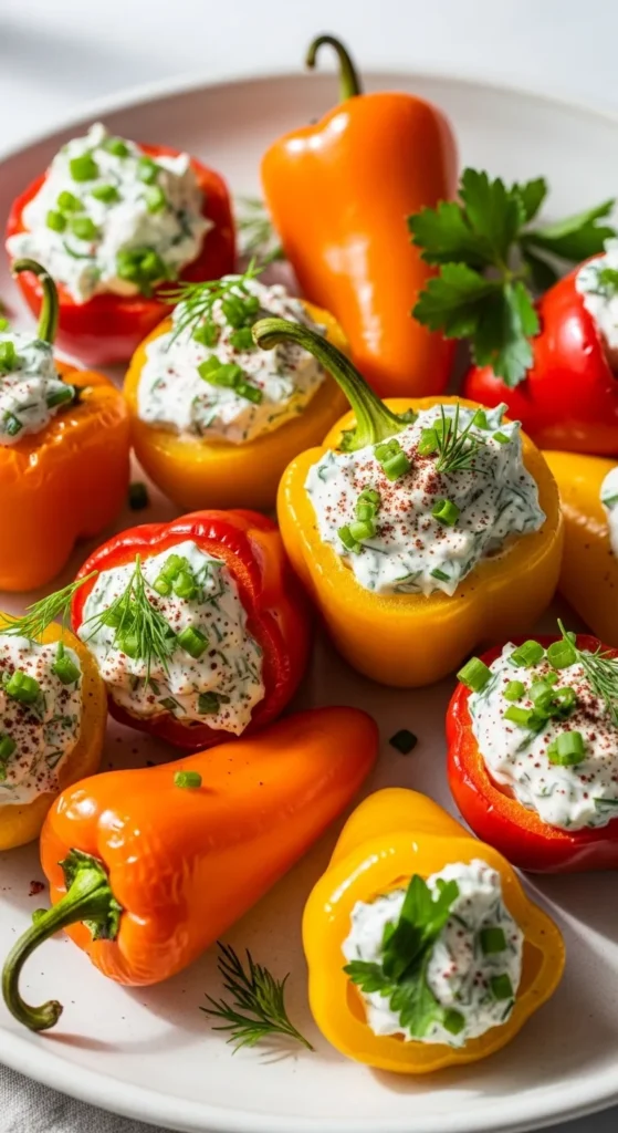 Air Fryer Stuffed Bell Peppers