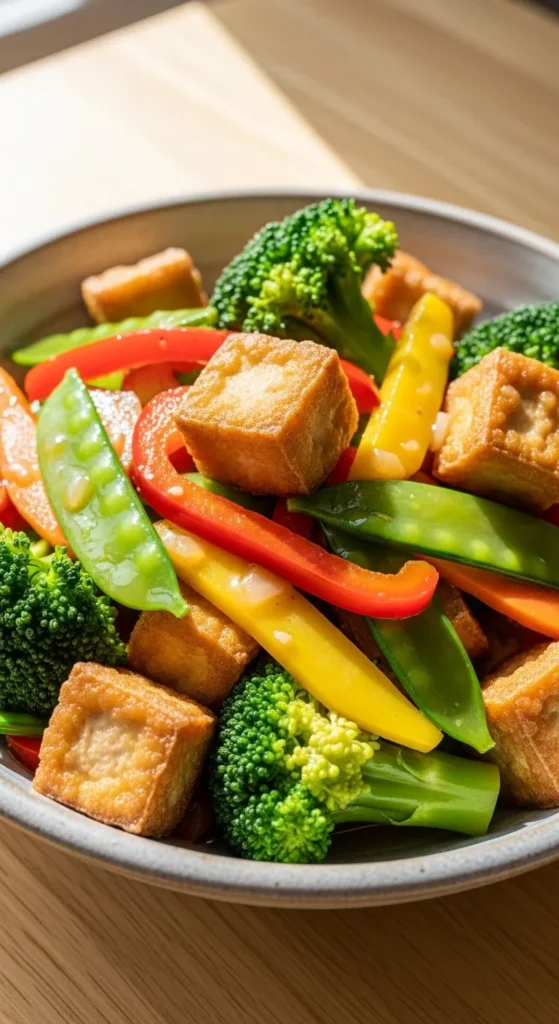 Air Fryer Tofu Stir Fry
