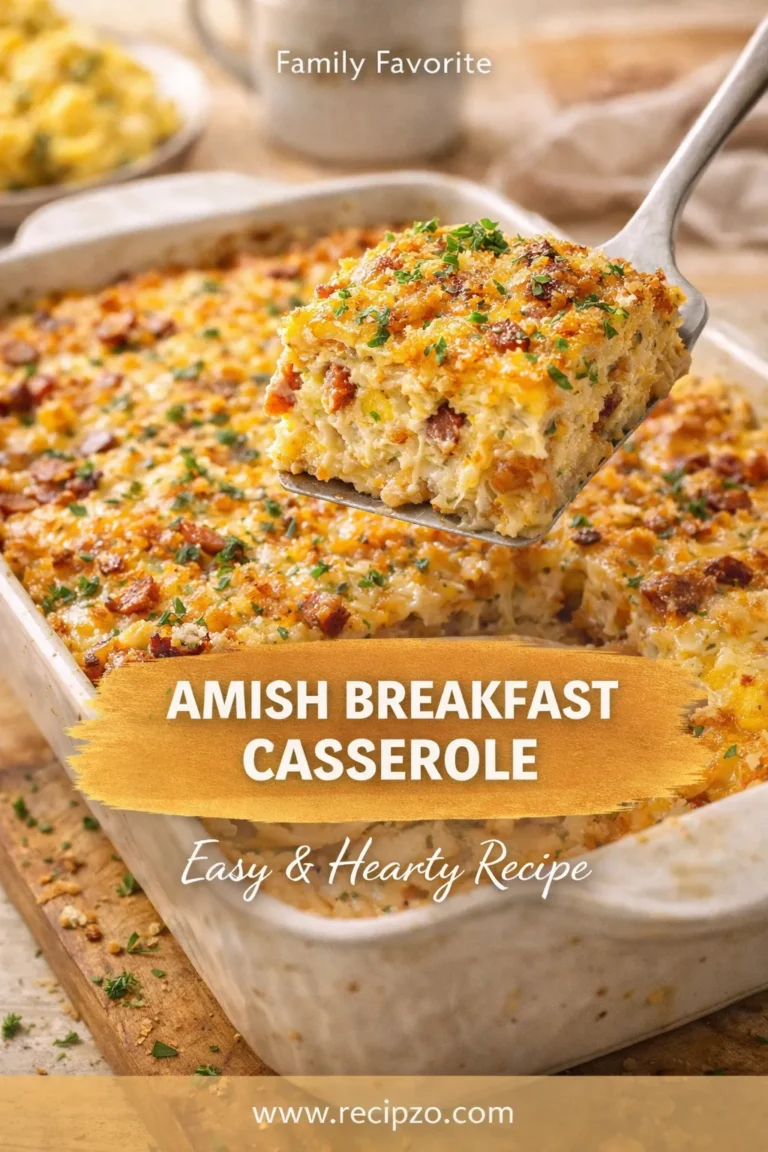 Amish Breakfast Casserole (Summer Make-Ahead Recipe)