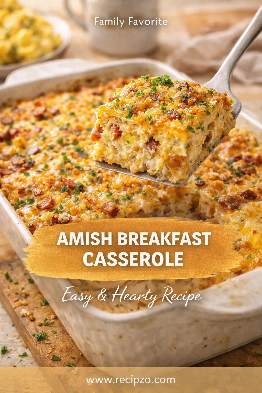 Amish Breakfast Casserole (Summer Make-Ahead Recipe)