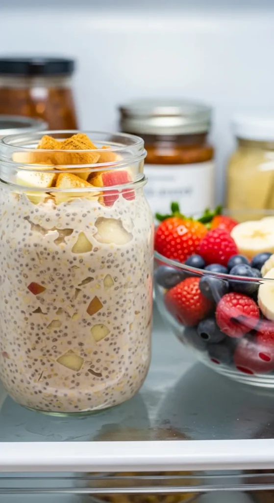 Apple Cinnamon Overnight Oats