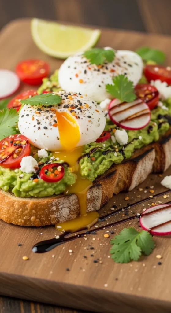 Avocado Toast with Eggs