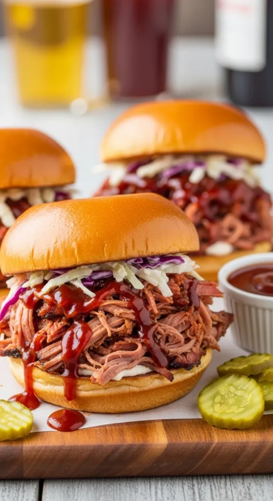 BBQ Pulled Pork Sandwiches