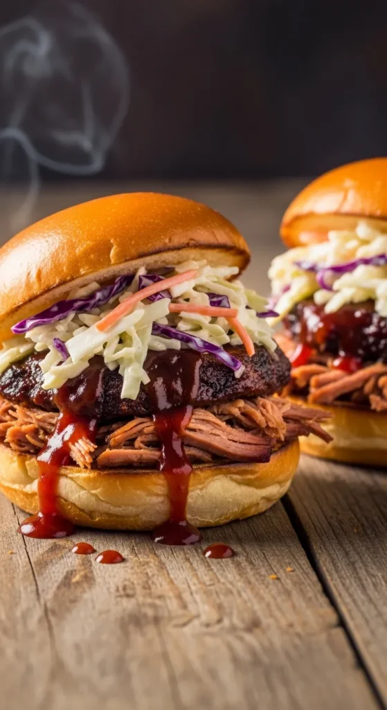 BBQ Pulled Pork Sandwiches