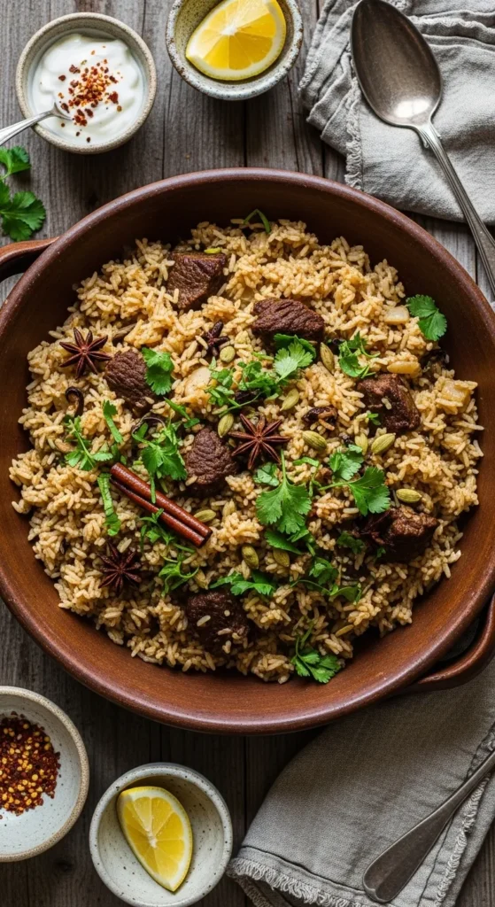 Beef Pilaf