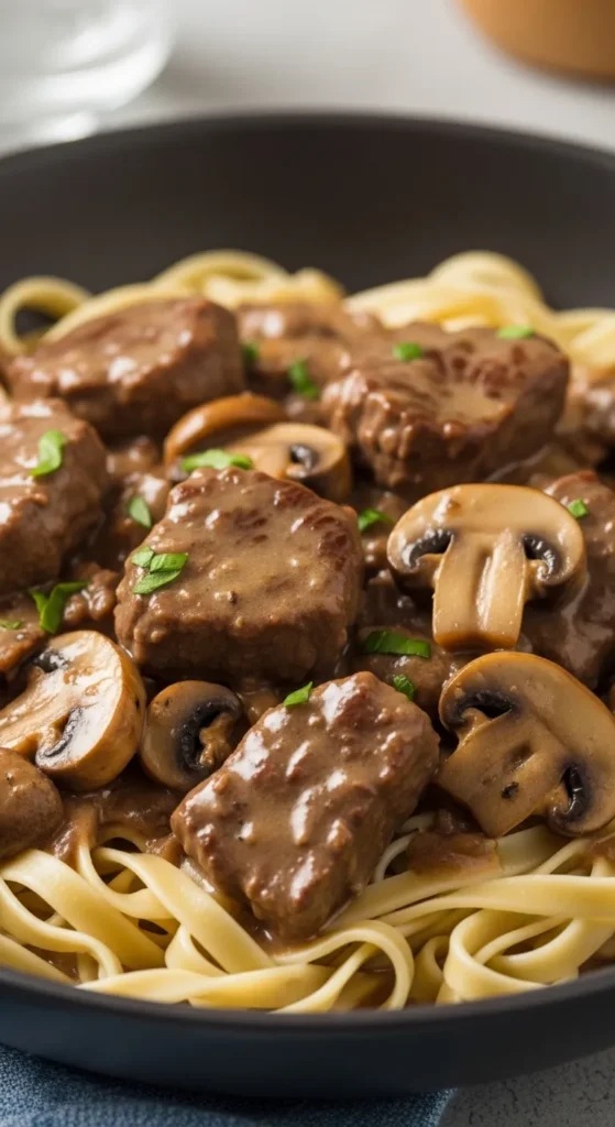 Beef Stroganoff