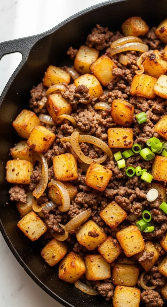Beef and Potato Hash