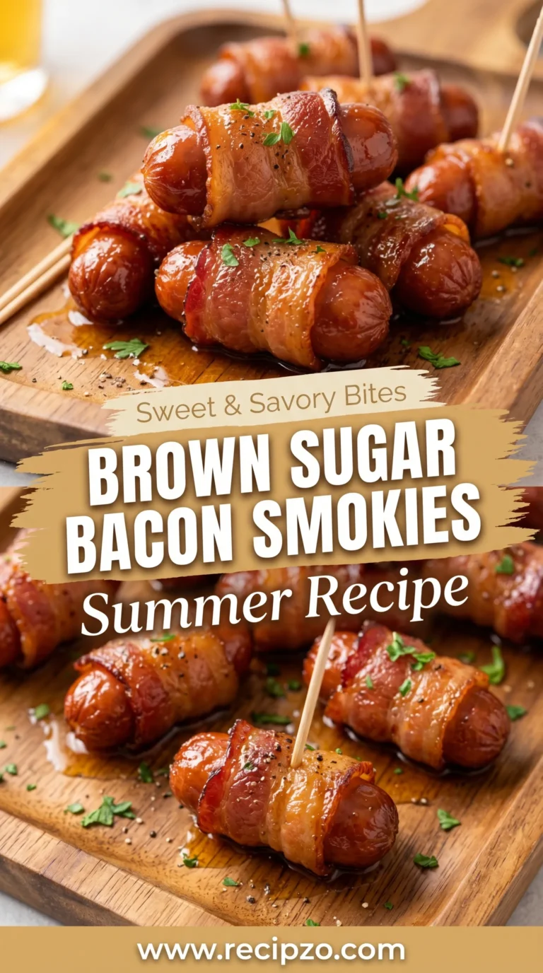 Brown Sugar Bacon Smokies Summer Recipe