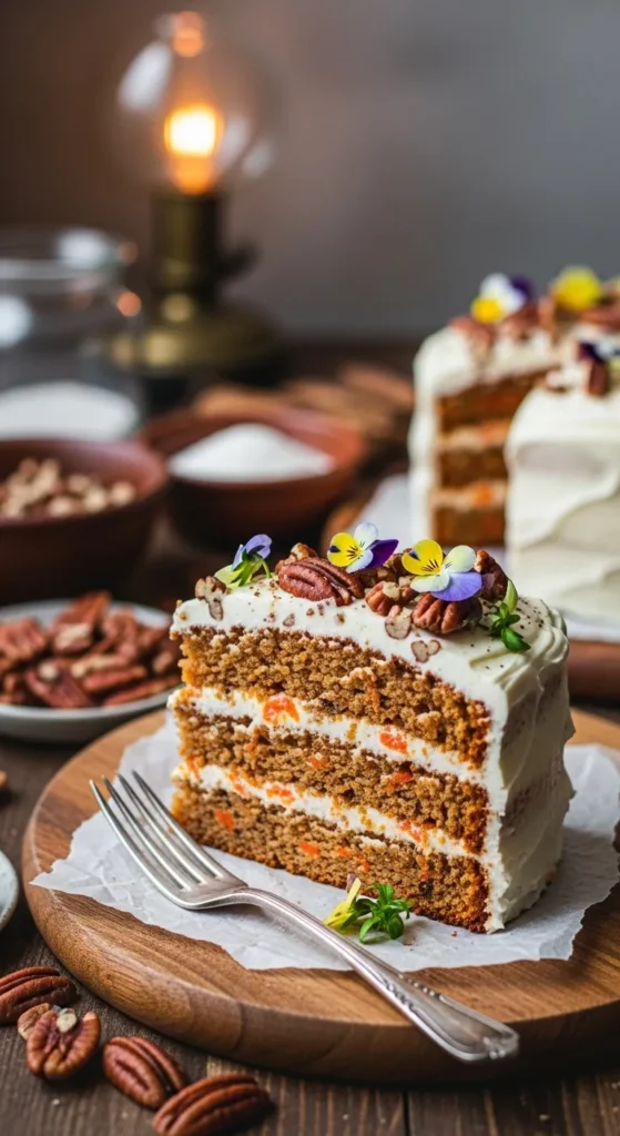 Carrot Cake with Cream Cheese Frosting