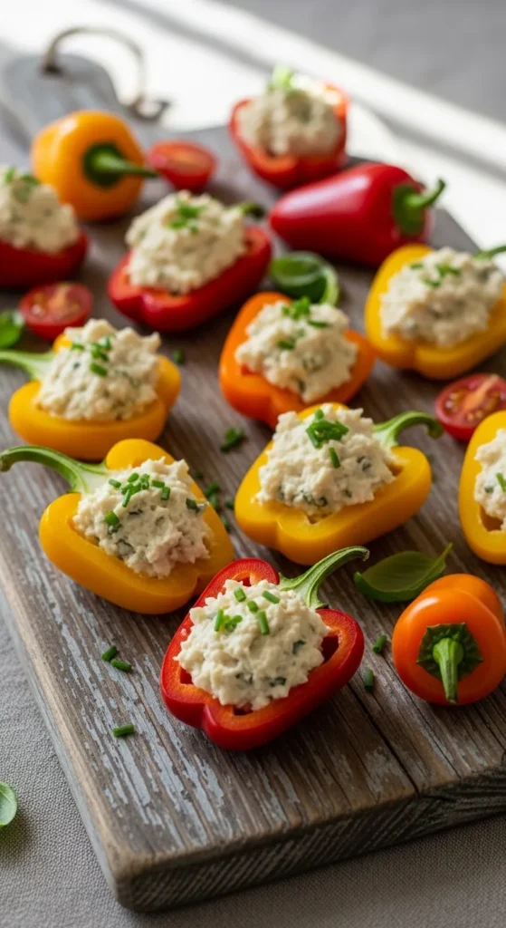 Cheese Stuffed Bell Peppers