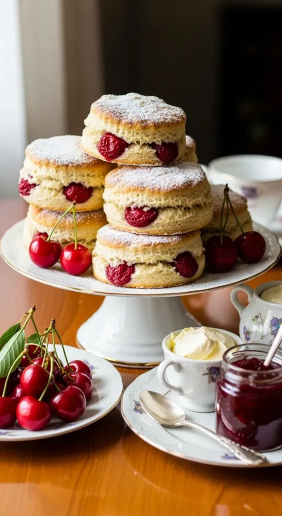 Cherry Scones