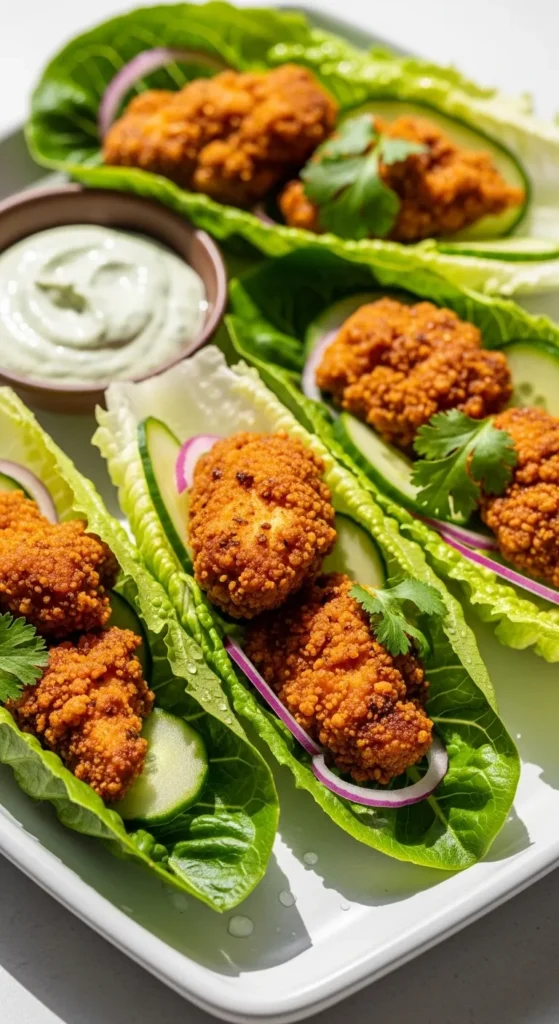 Chicken Lettuce Wrap Filling