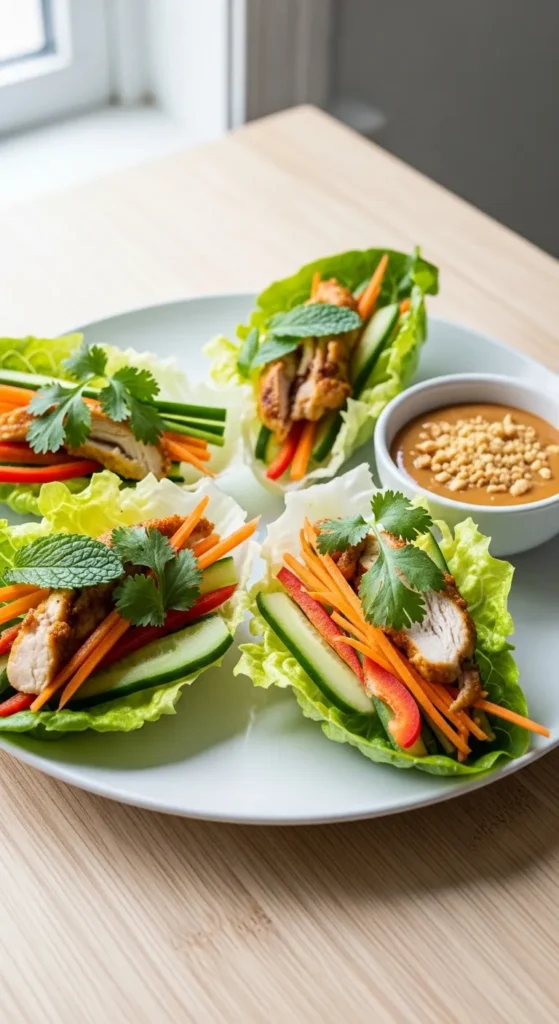 Chicken Lettuce Wraps
