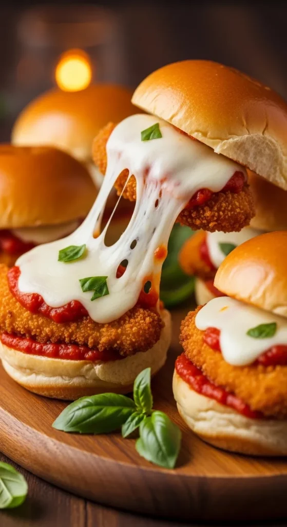 Chicken Parmesan Sliders