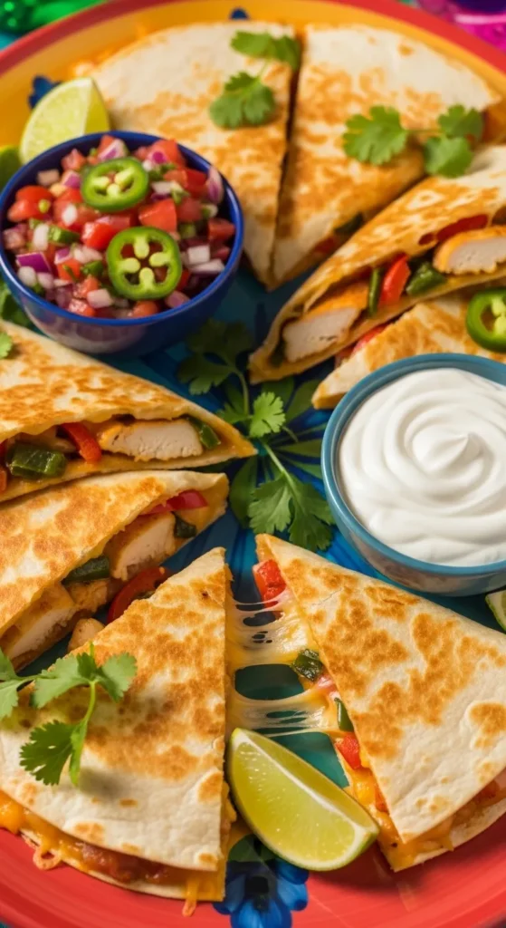 Chicken Quesadillas