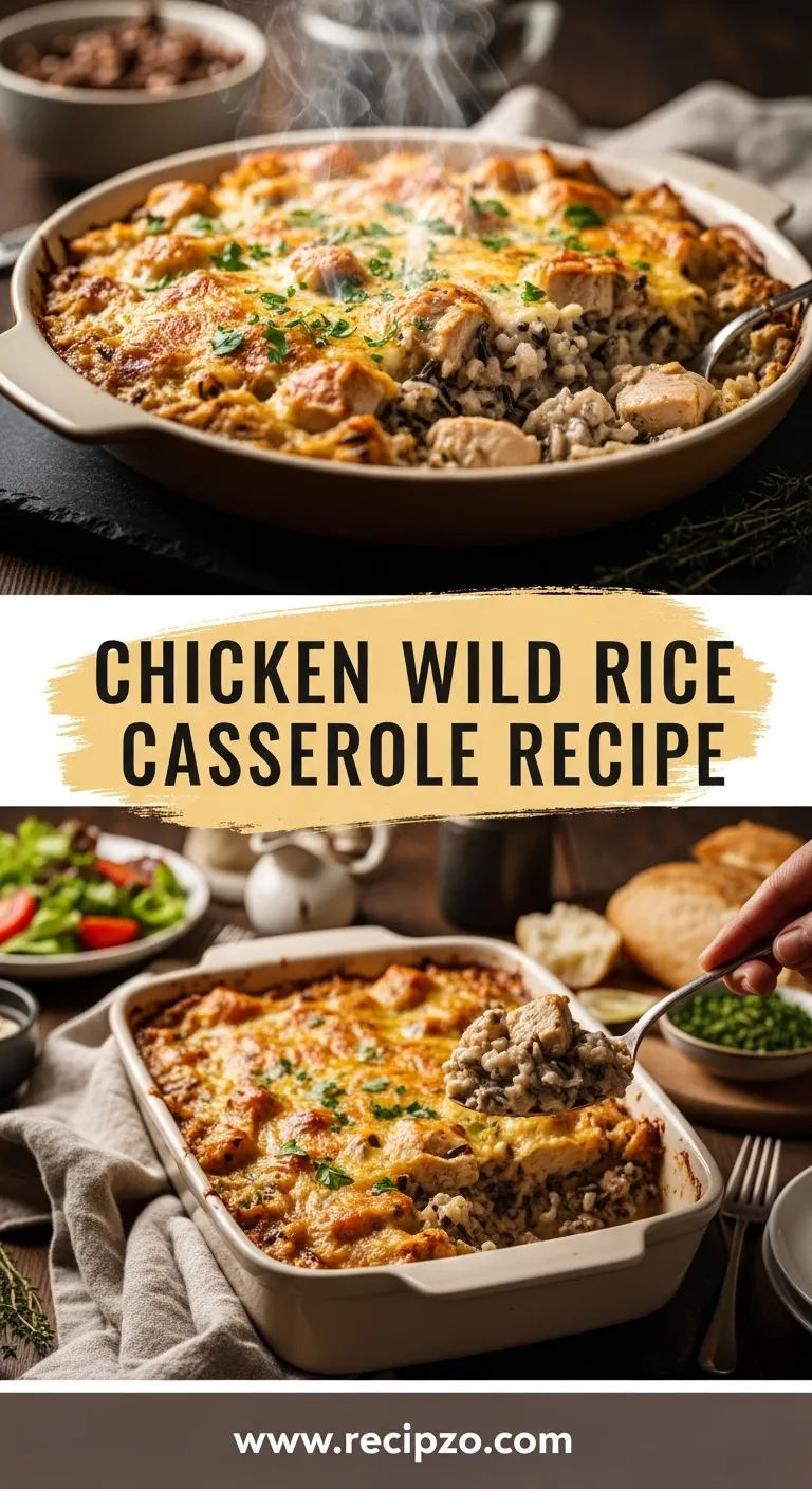 Chicken Wild Rice Casserole Recipe