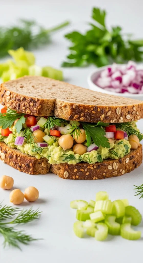 Chickpea Salad Sandwich