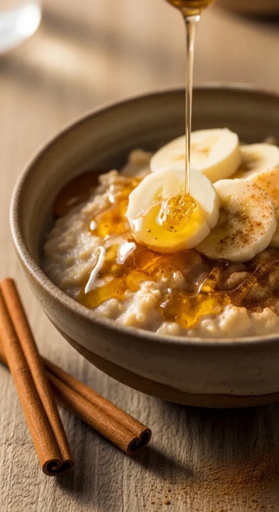 Cinnamon Honey Oatmeal