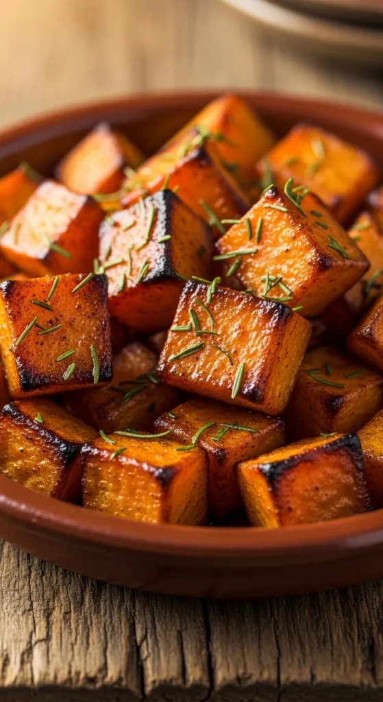 Cinnamon Roasted Sweet Potatoes