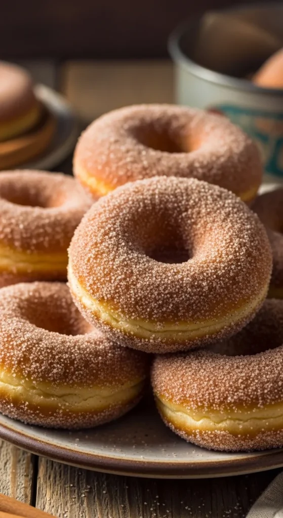 Cinnamon Sugar Donuts