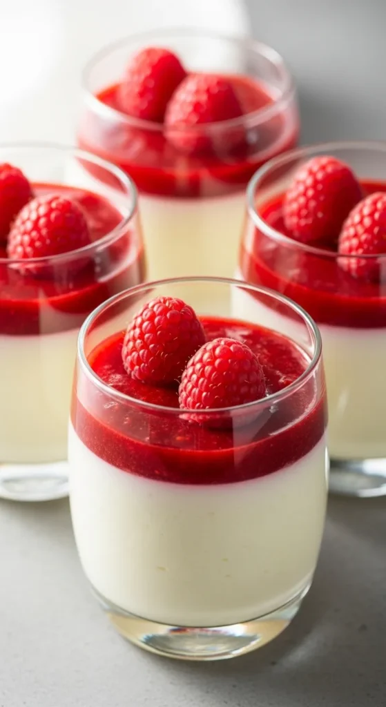 Classic White Chocolate Raspberry Mousse