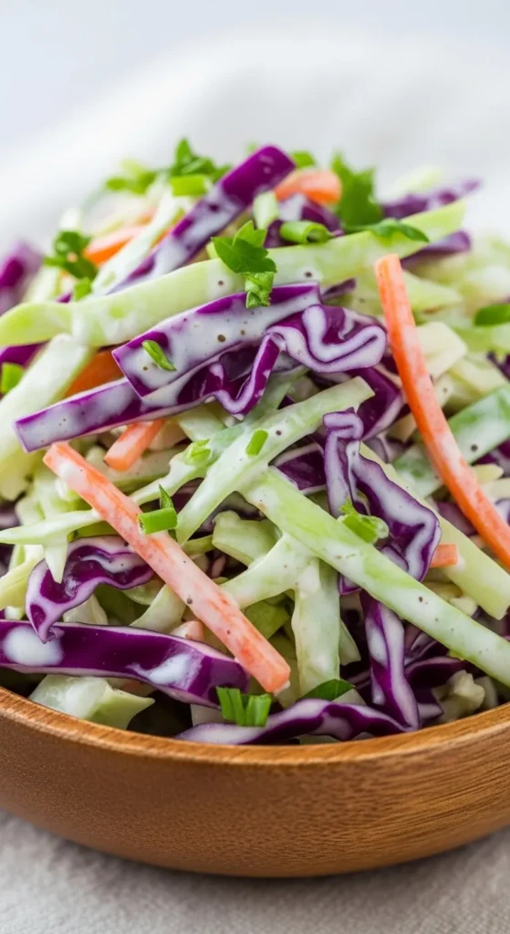 Coleslaw with Yogurt Dressing