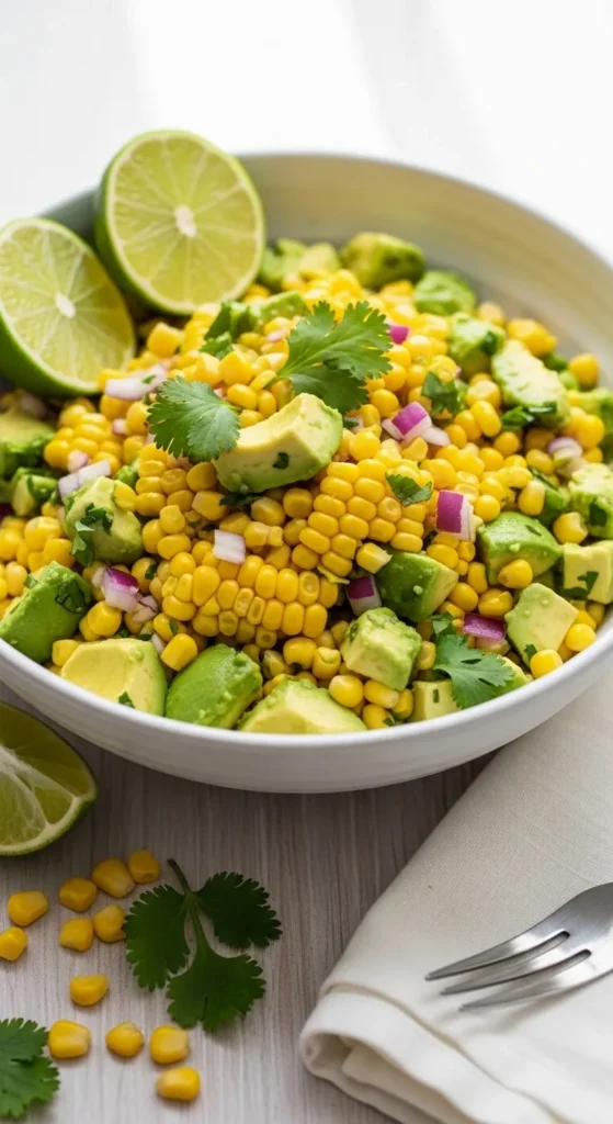 Corn and Avocado Salad