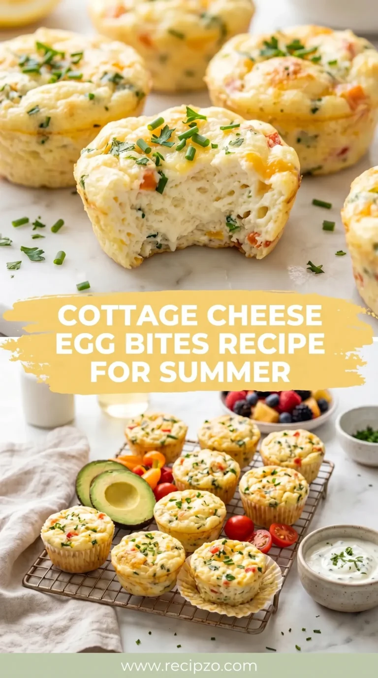 Cottage Cheese Egg Bites Recipe for Summer