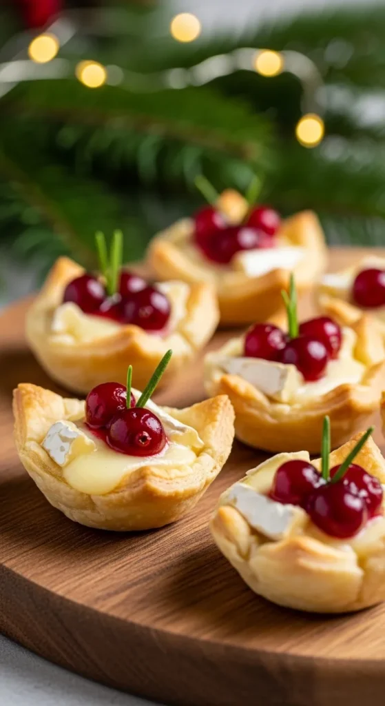 Cranberry Brie Bites