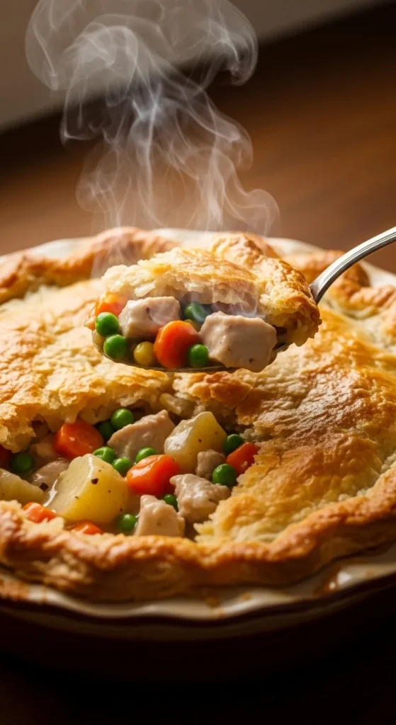 Creamy Turkey Pot Pie
