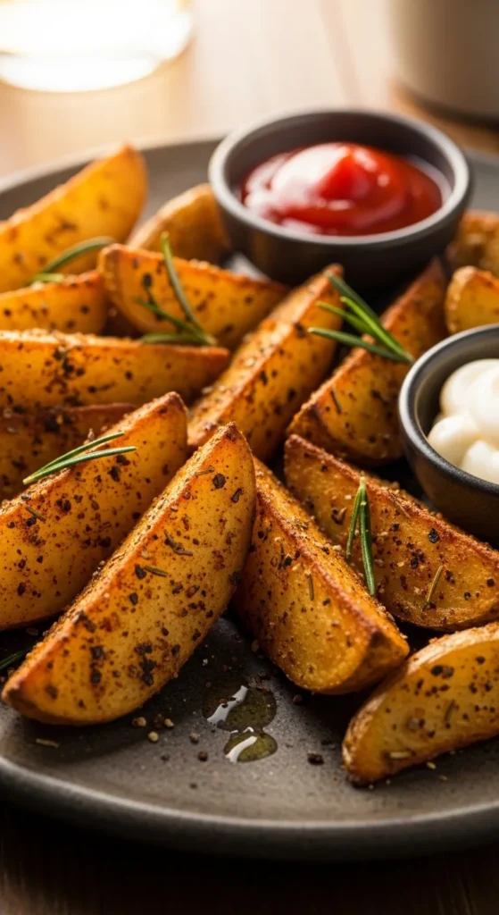 Crispy Potato Wedges