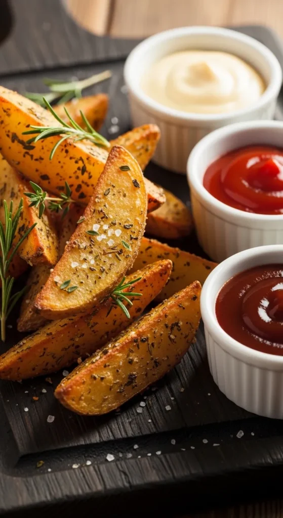 Crispy Potato Wedges