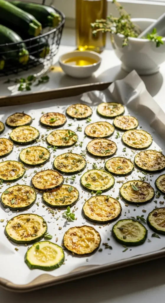 Crispy Zucchini Chips