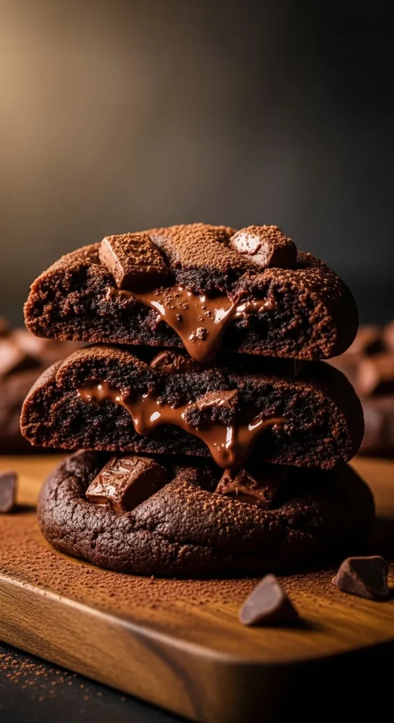 Double Chocolate Cookies
