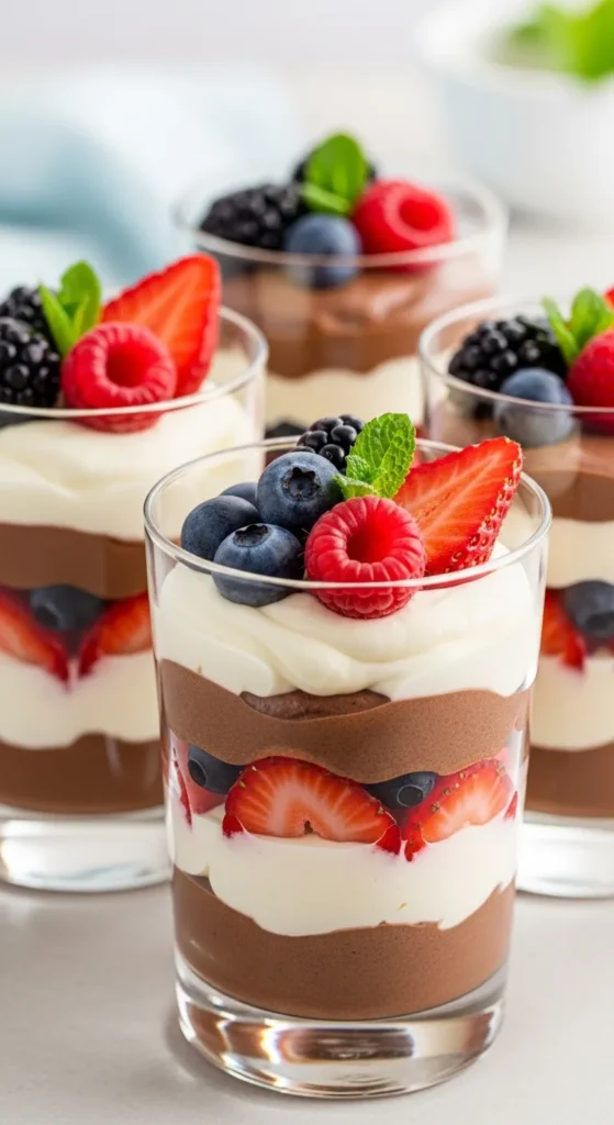 Elegant Dessert Cups