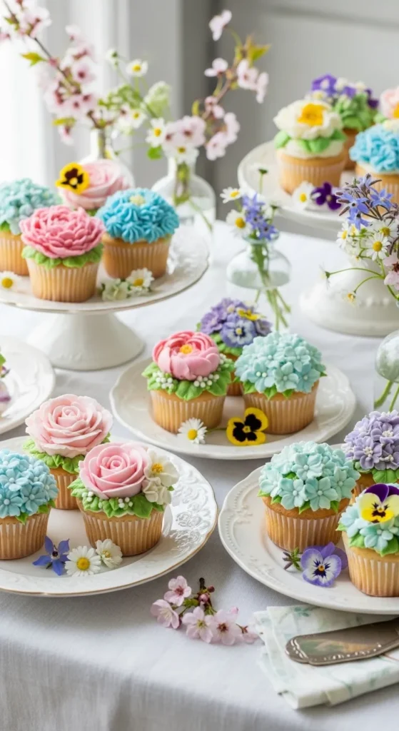 Floral Cupcakes