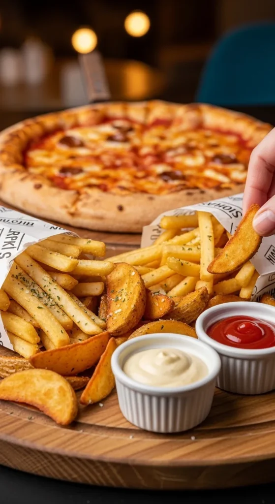 French Fries Potato Wedges