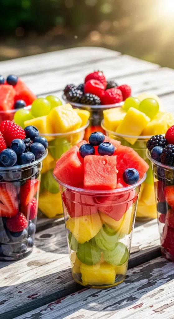 Fresh Fruit Cups