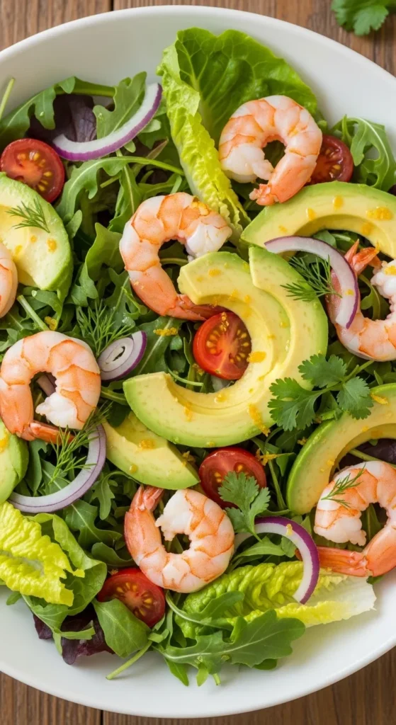 Fresh Shrimp Avocado Salad
